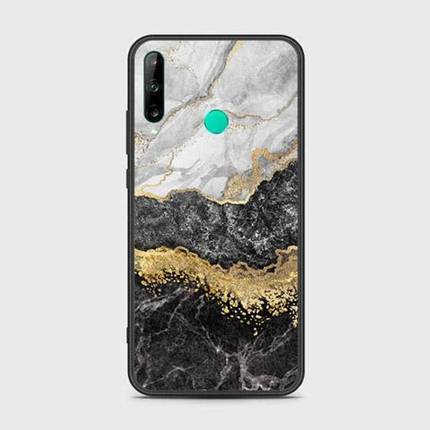 Honor 9C Cover - Colorful Marble Series - HQ Ultra Shine Premium Infinity Glass Soft Silicon Borders Case