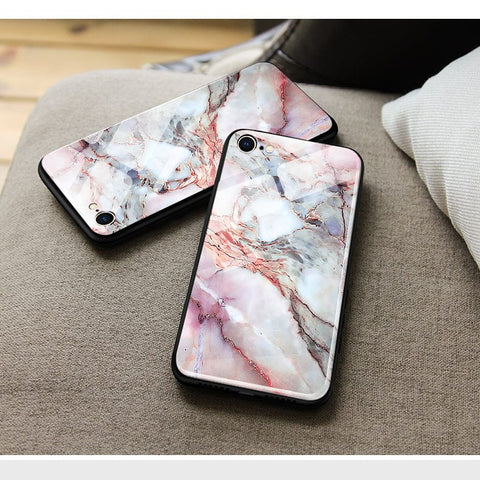 Huawei P smart 2020 Cover - Colorful Marble Series - HQ Ultra Shine Premium Infinity Glass Soft Silicon Borders Case