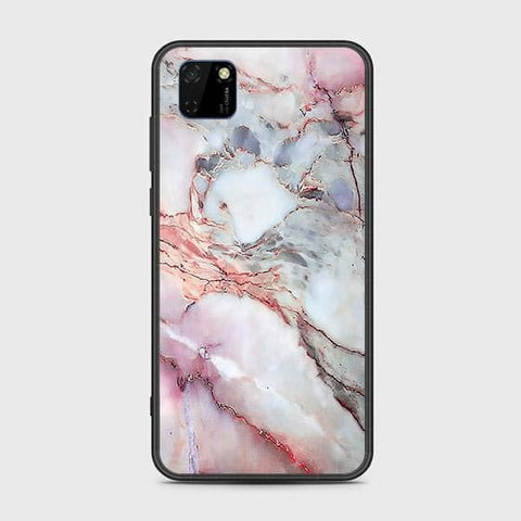 Honor 9S Cover - Colorful Marble Series - HQ Ultra Shine Premium Infinity Glass Soft Silicon Borders Case