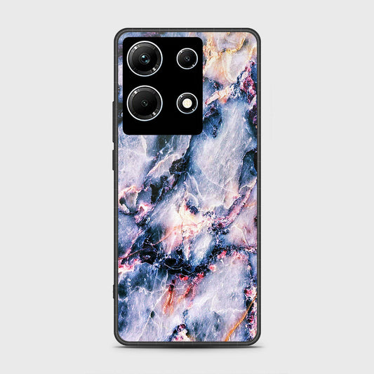 Infinix Note 30 Pro Cover- Colorful Marble Series - HQ Ultra Shine Premium Infinity Glass Soft Silicon Borders Case