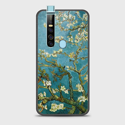 Tecno Camon 15 Pro Cover- Floral Series 2 - HQ Ultra Shine Premium Infinity Glass Soft Silicon Borders Case G-57 (Fast Delivery)