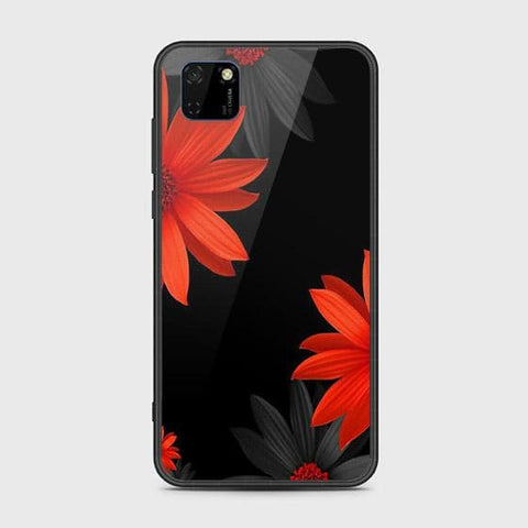 Honor 9S Cover - Floral Series 2 - HQ Ultra Shine Premium Infinity Glass Soft Silicon Borders Case