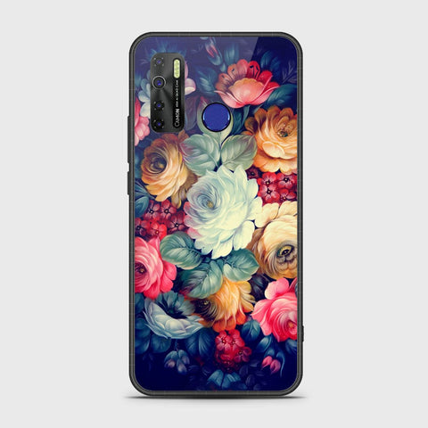 Tecno Spark 5 Pro Cover- Floral Series 2 - HQ Ultra Shine Premium Infinity Glass Soft Silicon Borders Case