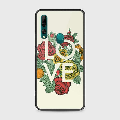 Honor 9X Cover - Floral Series 2 - HQ Ultra Shine Premium Infinity Glass Soft Silicon Borders Case