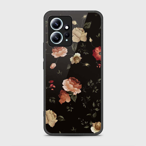 Xiaomi Redmi Note 12 4G Cover- Floral Series 2 - HQ Ultra Shine Premium Infinity Glass Soft Silicon Borders Case