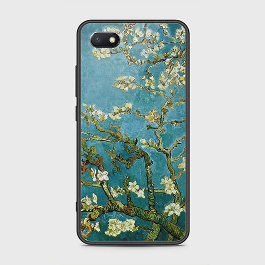 Huawei Y5 Prime 2018 / Y5 2018 / Honor 7S Cover - Floral Series 2 - HQ Ultra Shine Premium Infinity Glass Soft Silicon Borders Case