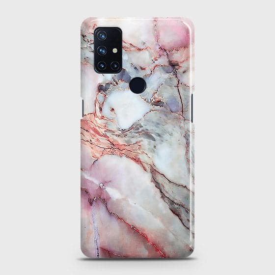 OnePlus Nord N10 5G Cover Violet Sky Marble Trendy Printed Hard