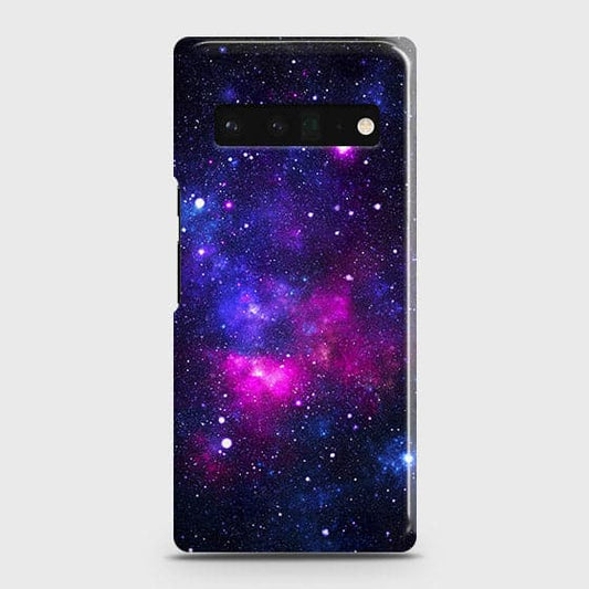 Google Pixel 6 Pro Cover - Dark Galaxy Stars Modern Printed Hard Case with Life Time Colors Guarantee