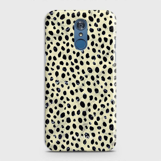 LG Q7 Cover - Bold Dots Series - Matte Finish - Snap On Hard Case with LifeTime Colors Guarantee