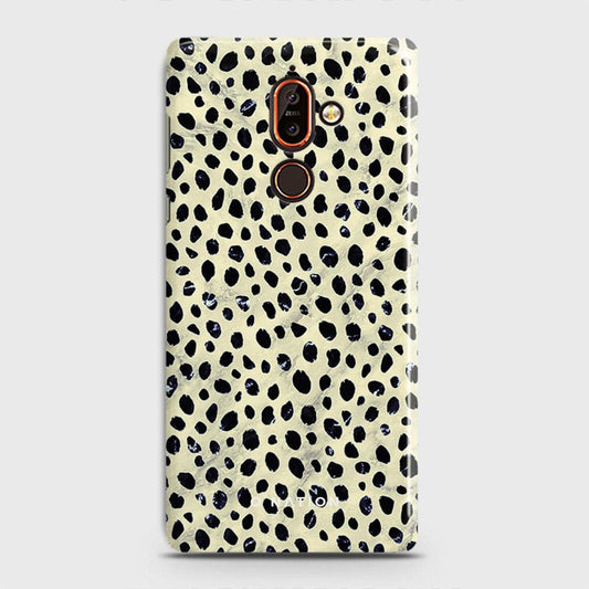 Nokia 7 Plus Cover - Bold Dots Series - Matte Finish - Snap On Hard Case with LifeTime Colors Guarantee