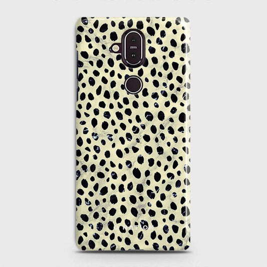 Nokia 8.1 Cover - Bold Dots Series - Matte Finish - Snap On Hard Case with LifeTime Colors Guarantee