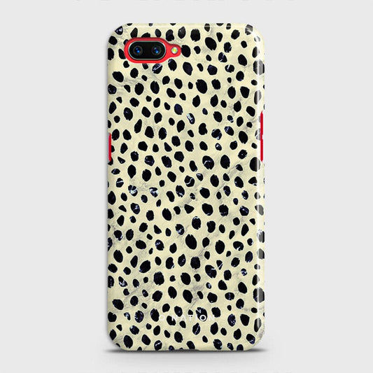 Oppo A3S Cover - Bold Dots Series - Matte Finish - Snap On Hard Case with LifeTime Colors Guarantee