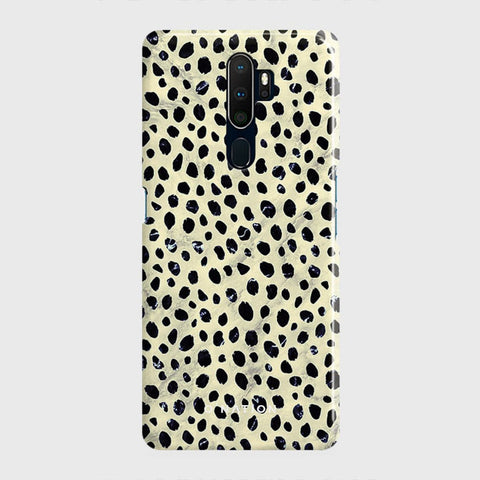 Oppo A5 2020 Cover - Bold Dots Series - Matte Finish - Snap On Hard Case with LifeTime Colors Guarantee