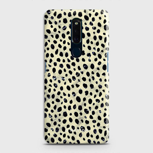 Oppo F11 Cover - Bold Dots Series - Matte Finish - Snap On Hard Case with LifeTime Colors Guarantee
