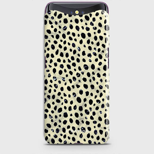 Oppo Find X Cover - Bold Dots Series - Matte Finish - Snap On Hard Case with LifeTime Colors Guarantee