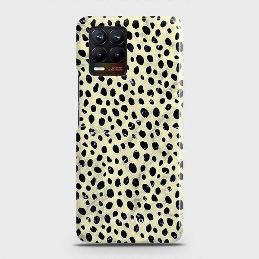 Realme 8 Cover - Bold Dots Series - Matte Finish - Snap On Hard Case with LifeTime Colors Guarantee
