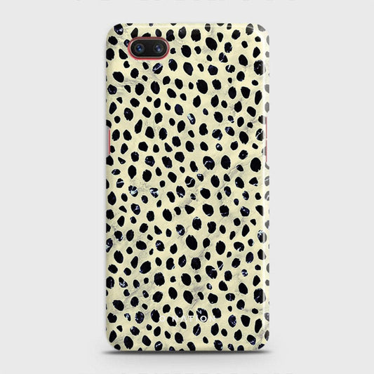Realme C2 with out flash light hole Cover - Bold Dots Series - Matte Finish - Snap On Hard Case with LifeTime Colors Guarantee