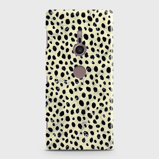 Sony Xperia XZ3 Cover - Bold Dots Series - Matte Finish - Snap On Hard Case with LifeTime Colors Guarantee