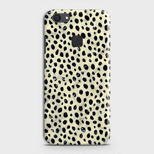 vivo V7 Plus Cover - Bold Dots Series - Matte Finish - Snap On Hard Case with LifeTime Colors Guarantee