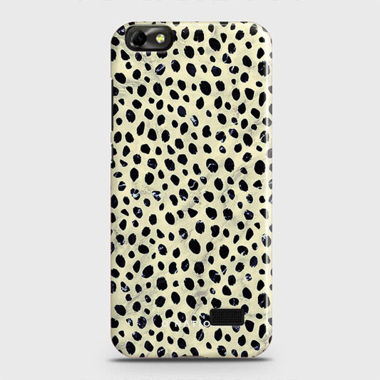 Huawei Honor 4C Cover - Bold Dots Series - Matte Finish - Snap On Hard Case with LifeTime Colors Guarantee