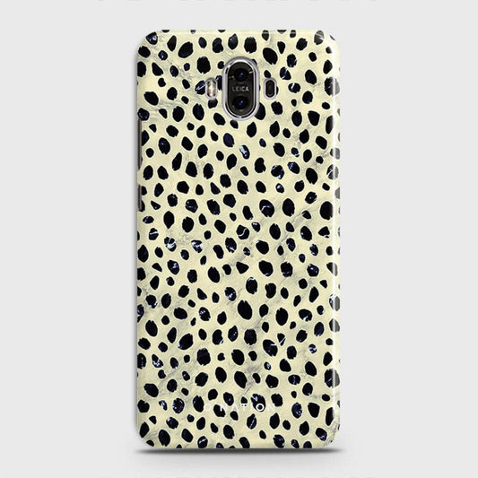 Huawei Mate 10 Cover - Bold Dots Series - Matte Finish - Snap On Hard Case with LifeTime Colors Guarantee