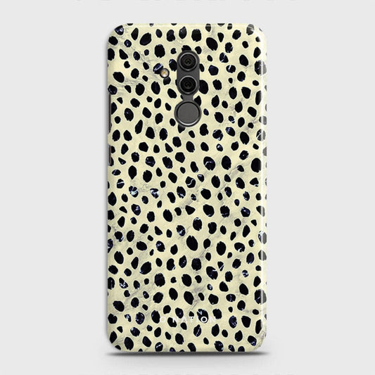 Huawei Mate 20 Lite Cover - Bold Dots Series - Matte Finish - Snap On Hard Case with LifeTime Colors Guarantee