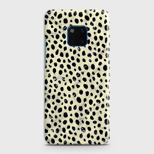 Huawei Mate 20 Pro Cover - Bold Dots Series - Matte Finish - Snap On Hard Case with LifeTime Colors Guarantee