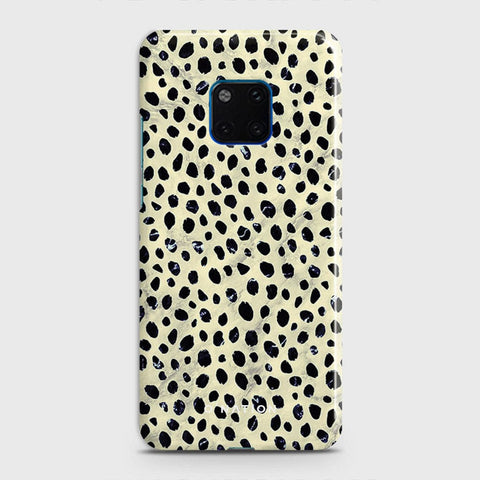 Huawei Mate 20 Pro Cover - Bold Dots Series - Matte Finish - Snap On Hard Case with LifeTime Colors Guarantee ( Fast Delivery )