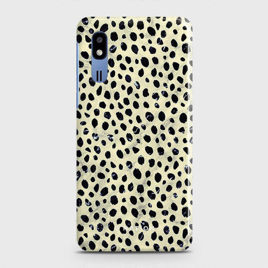 Samsung Galaxy A2 Core Cover - Bold Dots Series - Matte Finish - Snap On Hard Case with LifeTime Colors Guarantee