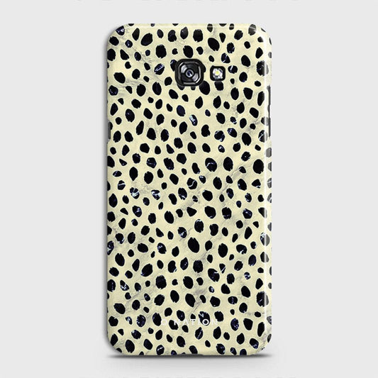 Samsung A3 2017 Cover - Bold Dots Series - Matte Finish - Snap On Hard Case with LifeTime Colors Guarantee