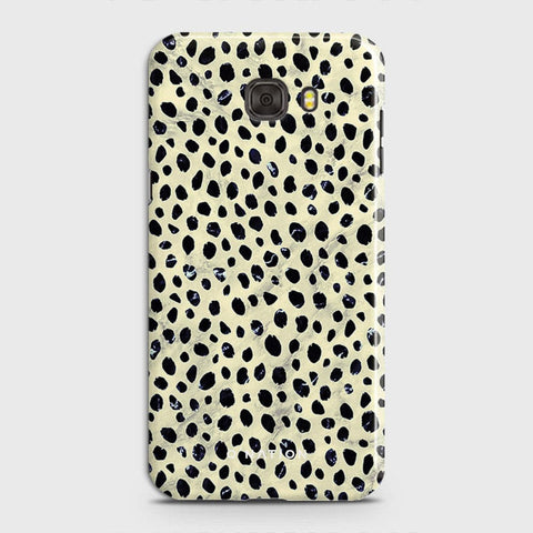 Samsung Galaxy C7 Cover - Bold Dots Series - Matte Finish - Snap On Hard Case with LifeTime Colors Guarantee