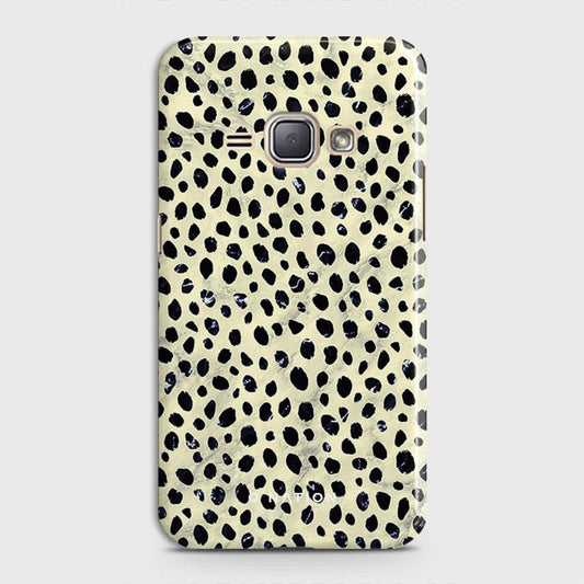 Samsung Galaxy J1 2016 / J120 Cover - Bold Dots Series - Matte Finish - Snap On Hard Case with LifeTime Colors Guarantee