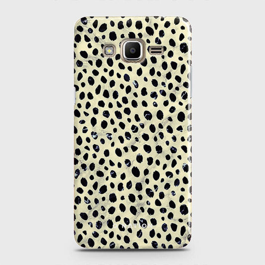 Samsung Galaxy J2 Prime Cover - Bold Dots Series - Matte Finish - Snap On Hard Case with LifeTime Colors Guarantee