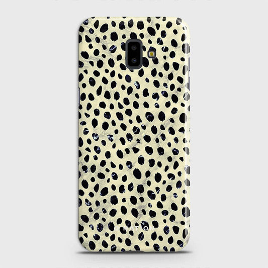 Samsung Galaxy J6 Plus 2018 Cover - Bold Dots Series - Matte Finish - Snap On Hard Case with LifeTime Colors Guarantee