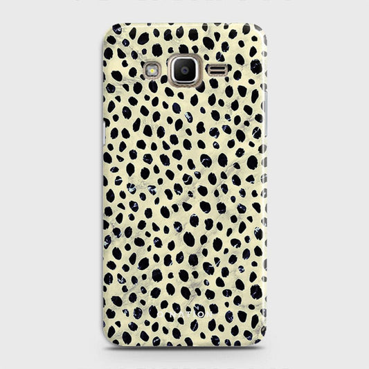Samsung Galaxy J3 2016 / J320 Cover - Bold Dots Series - Matte Finish - Snap On Hard Case with LifeTime Colors Guarantee