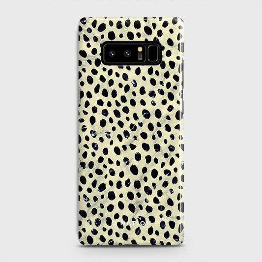 Samsung Galaxy Note 8 Cover - Bold Dots Series - Matte Finish - Snap On Hard Case with LifeTime Colors Guarantee