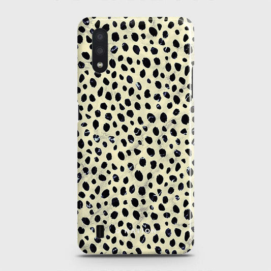 Samsung Galaxy A01 Cover - Bold Dots Series - Matte Finish - Snap On Hard Case with LifeTime Colors Guarantee