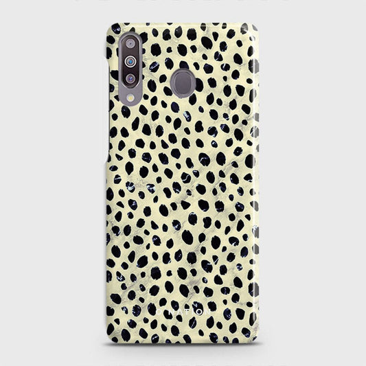 Samsung Galaxy M30 Cover - Bold Dots Series - Matte Finish - Snap On Hard Case with LifeTime Colors Guarantee