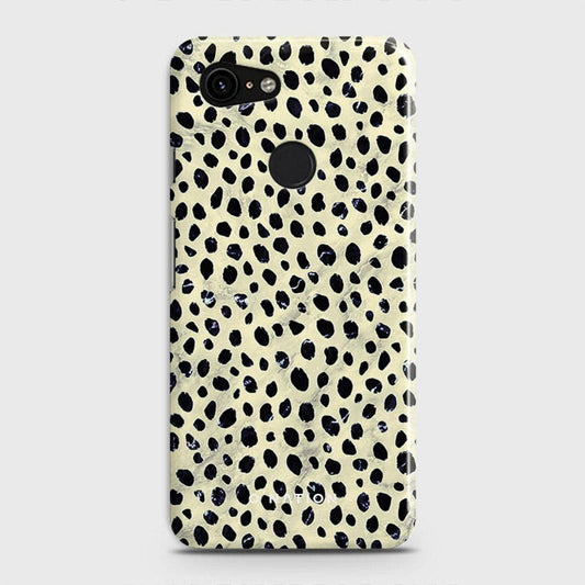 Google Pixel 3 Cover - Bold Dots Series - Matte Finish - Snap On Hard Case with LifeTime Colors Guarantee