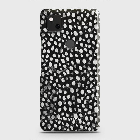 Google Pixel 4a 4G Cover - Bold Dots Series - Matte Finish - Snap On Hard Case with LifeTime Colors Guarantee