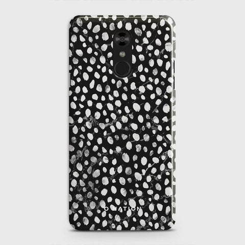 LG Stylo 4 Cover - Bold Dots Series - Matte Finish - Snap On Hard Case with LifeTime Colors Guarantee