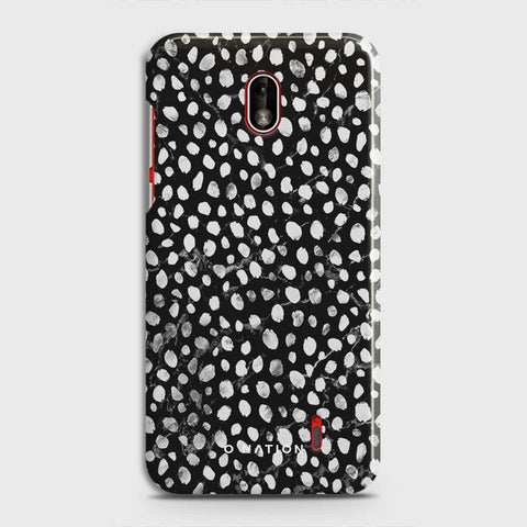 Nokia 1 Plus Cover - Bold Dots Series - Matte Finish - Snap On Hard Case with LifeTime Colors Guarantee