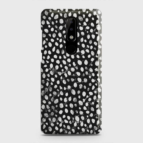 Nokia 3.1 Plus Cover - Bold Dots Series - Matte Finish - Snap On Hard Case with LifeTime Colors Guarantee