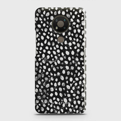 Nokia 3.4 Cover - Bold Dots Series - Matte Finish - Snap On Hard Case with LifeTime Colors Guarantee