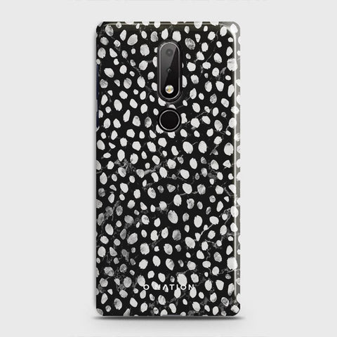 Nokia 7.1 Cover - Bold Dots Series - Matte Finish - Snap On Hard Case with LifeTime Colors Guarantee