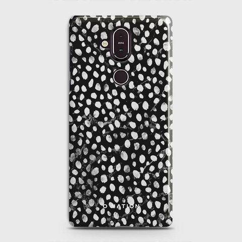 Nokia 8.1 Cover - Bold Dots Series - Matte Finish - Snap On Hard Case with LifeTime Colors Guarantee