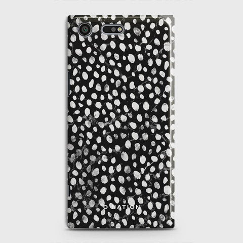 Sony Xperia XZ Premium Cover - Bold Dots Series - Matte Finish - Snap On Hard Case with LifeTime Colors Guarantee