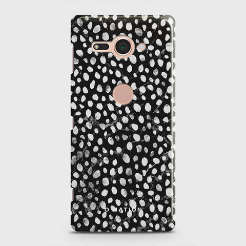 Sony Xperia XZ2 Compact Cover - Bold Dots Series - Matte Finish - Snap On Hard Case with LifeTime Colors Guarantee