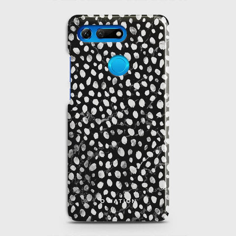 Huawei Honor View 20 Cover - Bold Dots Series - Matte Finish - Snap On Hard Case with LifeTime Colors Guarantee