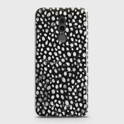 Huawei Mate 20 Lite Cover - Bold Dots Series - Matte Finish - Snap On Hard Case with LifeTime Colors Guarantee